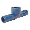 Apollo By Tmg 3/4 in. Blue Twister Polypropylene Insert x FPT Tee ABTFT34